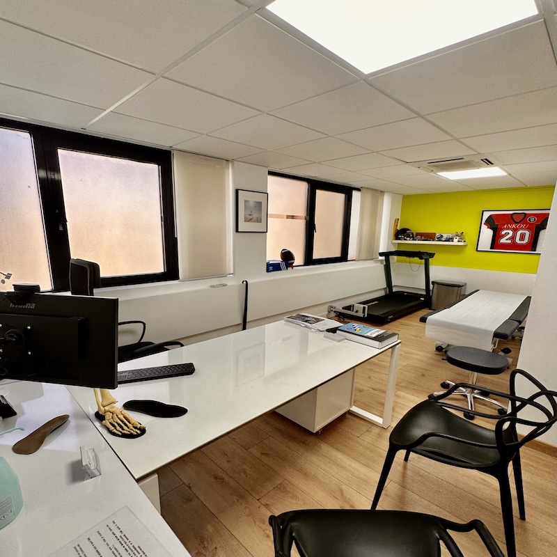 Salle de consultation podologie